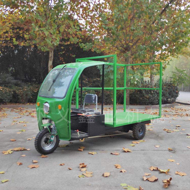 倉欄款電動(dòng)平板車用戶定制使用滿意